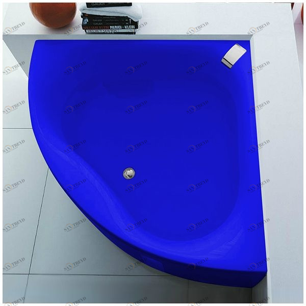 Ванна Gruppo tressee Slide V0441-SI синяя угловая большая Gruppo Treesse VTLV0441SI