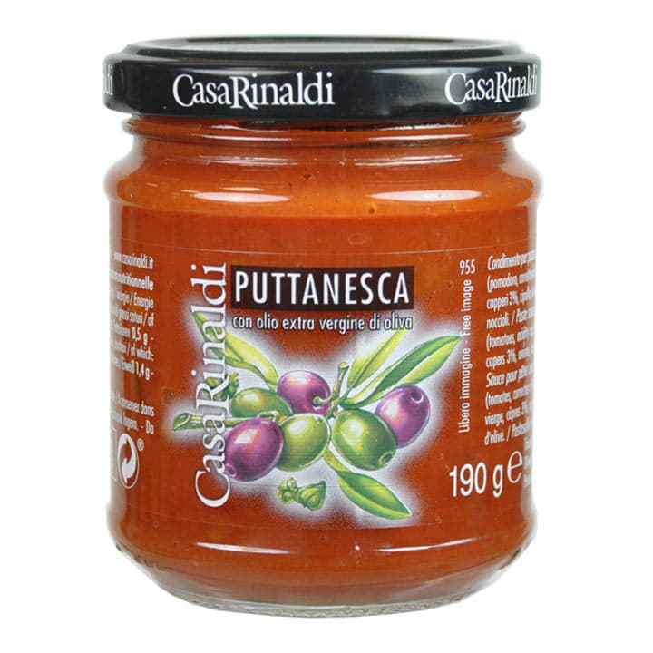 Соус томатный Путанеска Casa Rinaldi 190 г Santreyd 14661