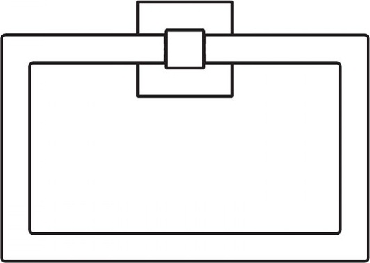 B3731 BasicQ Полотенцедержатель-кольцо COLOMBO Basic Q Colombo Design - Вид №2