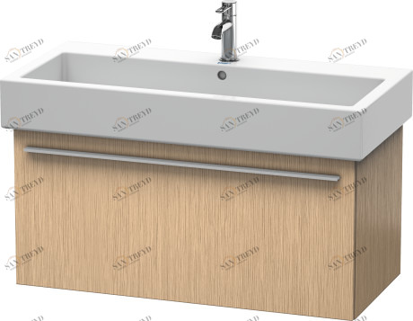 XL604501212 Тумбочка подвесная X-Large #XL6045 750 x 443 мм Дуб брашированный, натуральный шпон Duravit