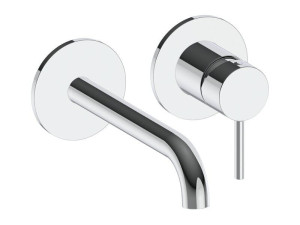 Однорычажный смеситель для раковины с 2 отверстиями без слива