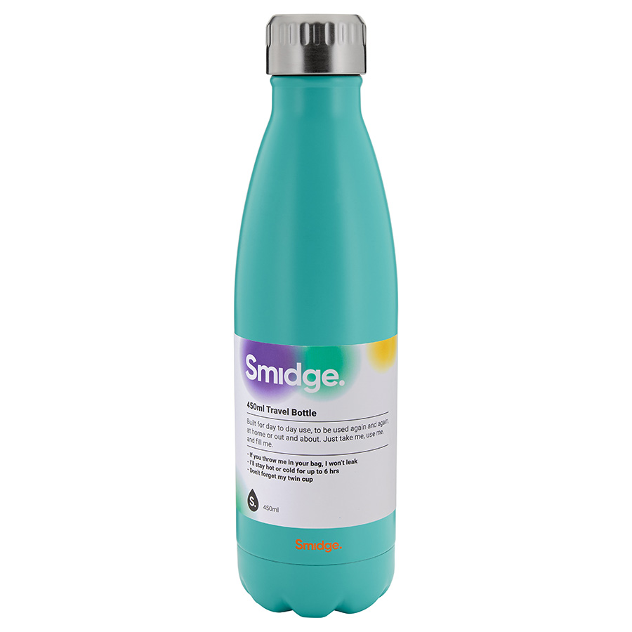 SMID22A Термобутылка 500 мл aqua Smidge  - Вид №8