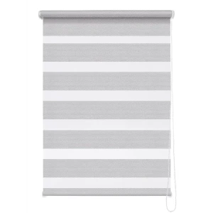 Штора рулонная день-ночь Liza 60x160 см серая