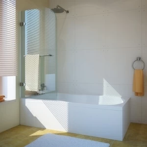 Шторка на ванну 110x150 GV-001 GUTEWETTER LUX PEARL