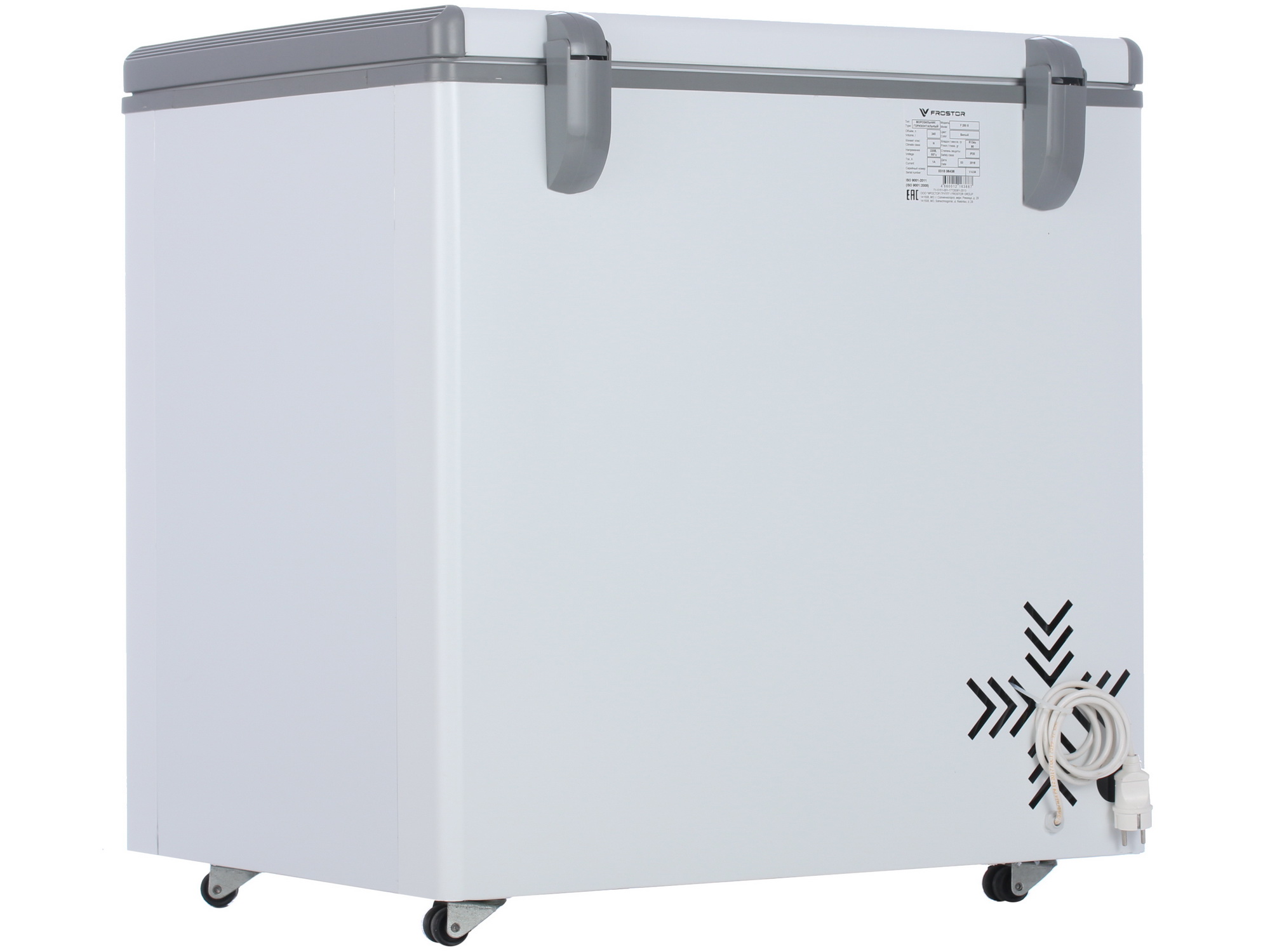 1229622 Морозильный ларь Frostor F 250 S белый STDN-0036048 - Вид №4