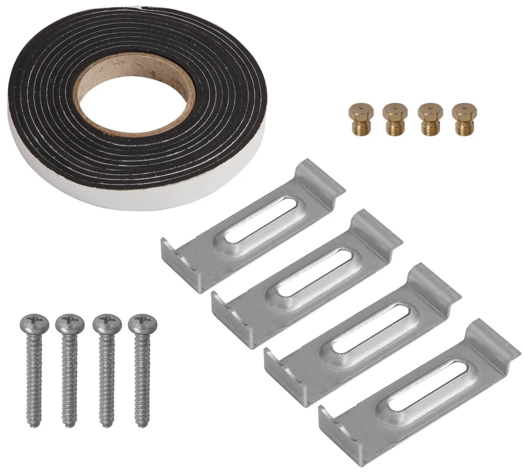 9168781 Газовая варочная поверхность Meferi MGH604BK GLASS POWER STDN-0146736 - Вид №14