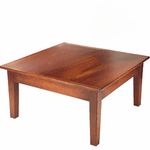 HT166B Квадратный журнальный столик ijlbrown  - Вид №2