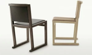 Maxalto Стул на санях из массива дерева Musa