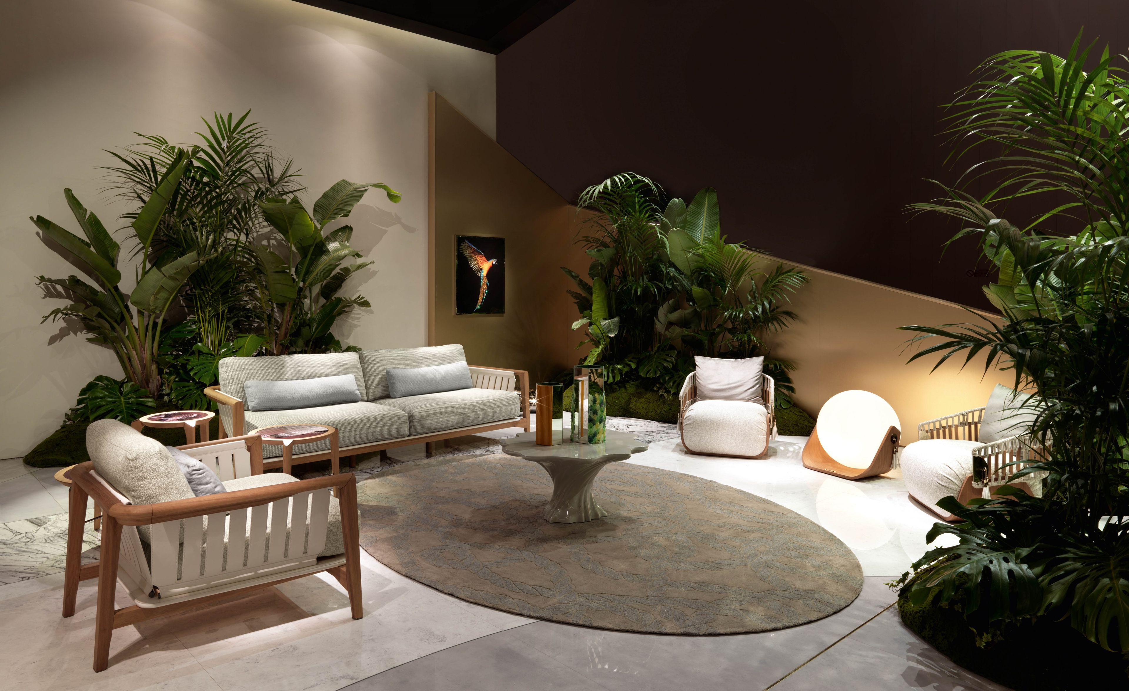 Веревочное садовое кресло с подлокотниками Visionnaire Kathryn ARCH-00097675 - Вид №3