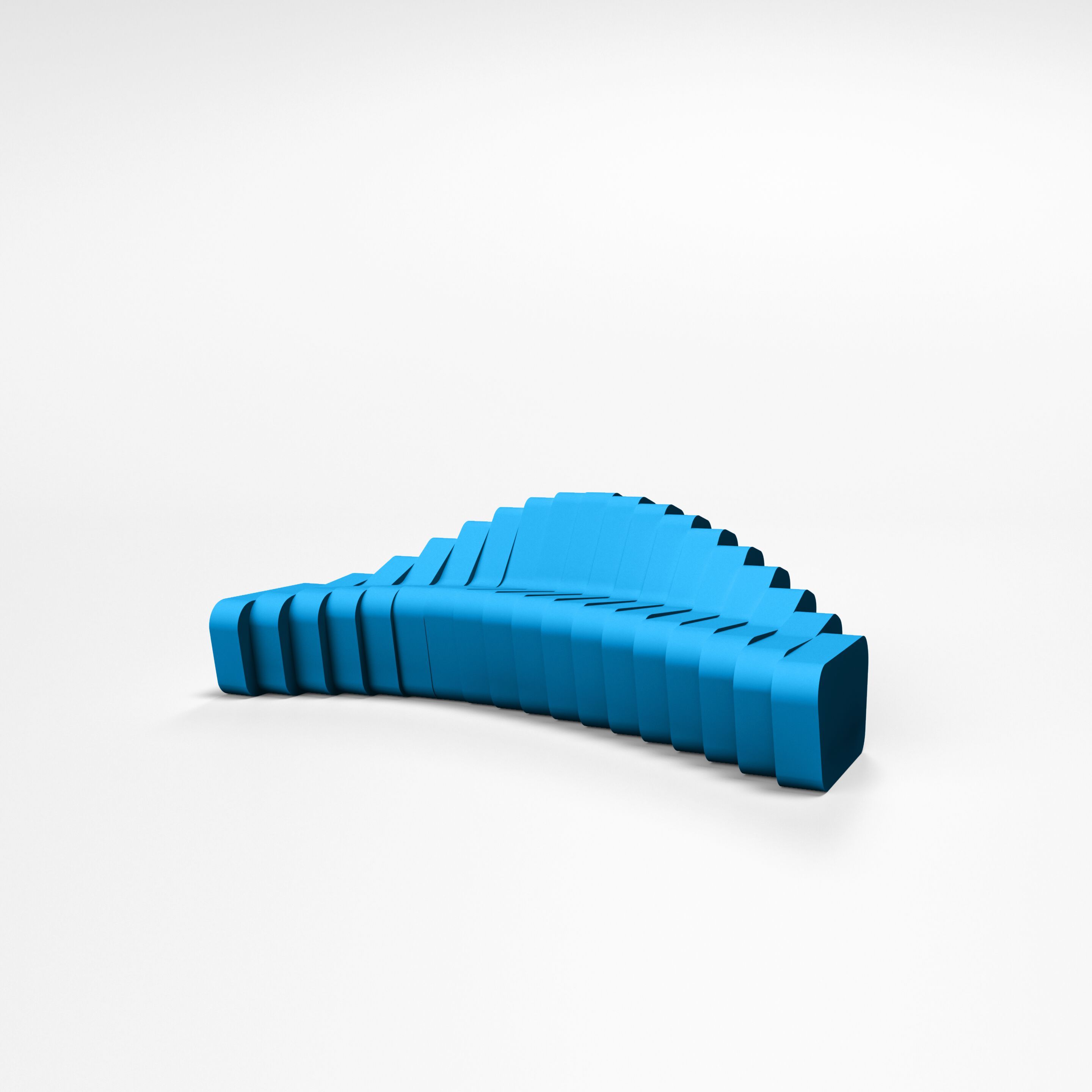 Модульный изогнутый диван с пенопластовым покрытием SIXINCH Cliffy ARCH-00045746 - Вид №26