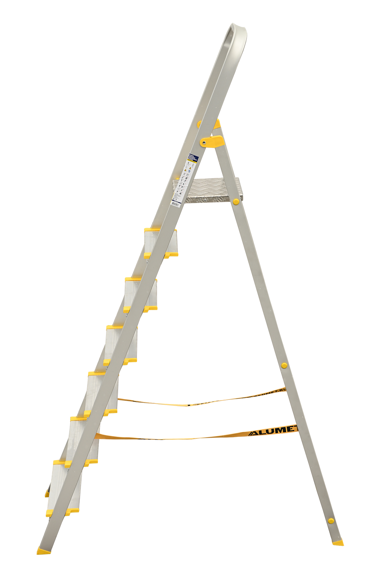 Стремянка односекционная Алюмет AS707 9124843 STDN-0017174 - Вид №1