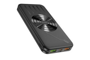 18687864 Внешний аккумулятор BJ7 беспроводная быстрая зарядка 10000mAh, черный 800533 Borofone