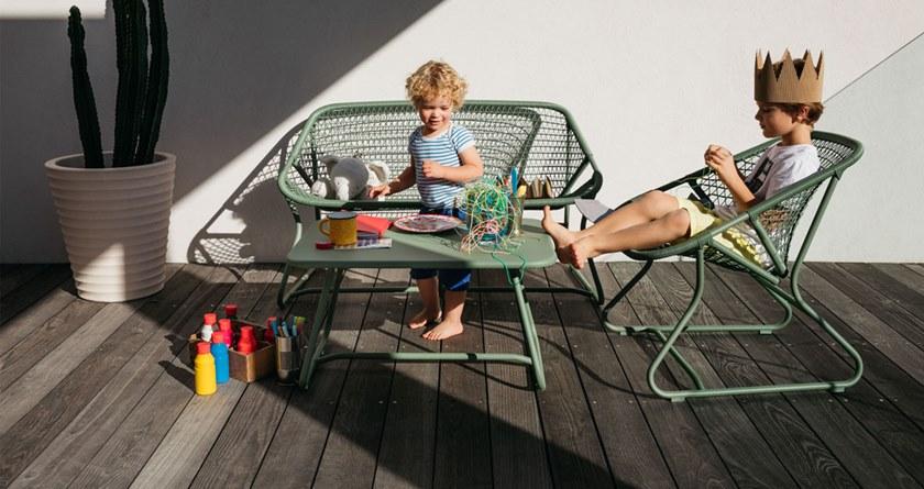 Fermob Садовое кресло из алюминия Sixties 1704 - Вид №3