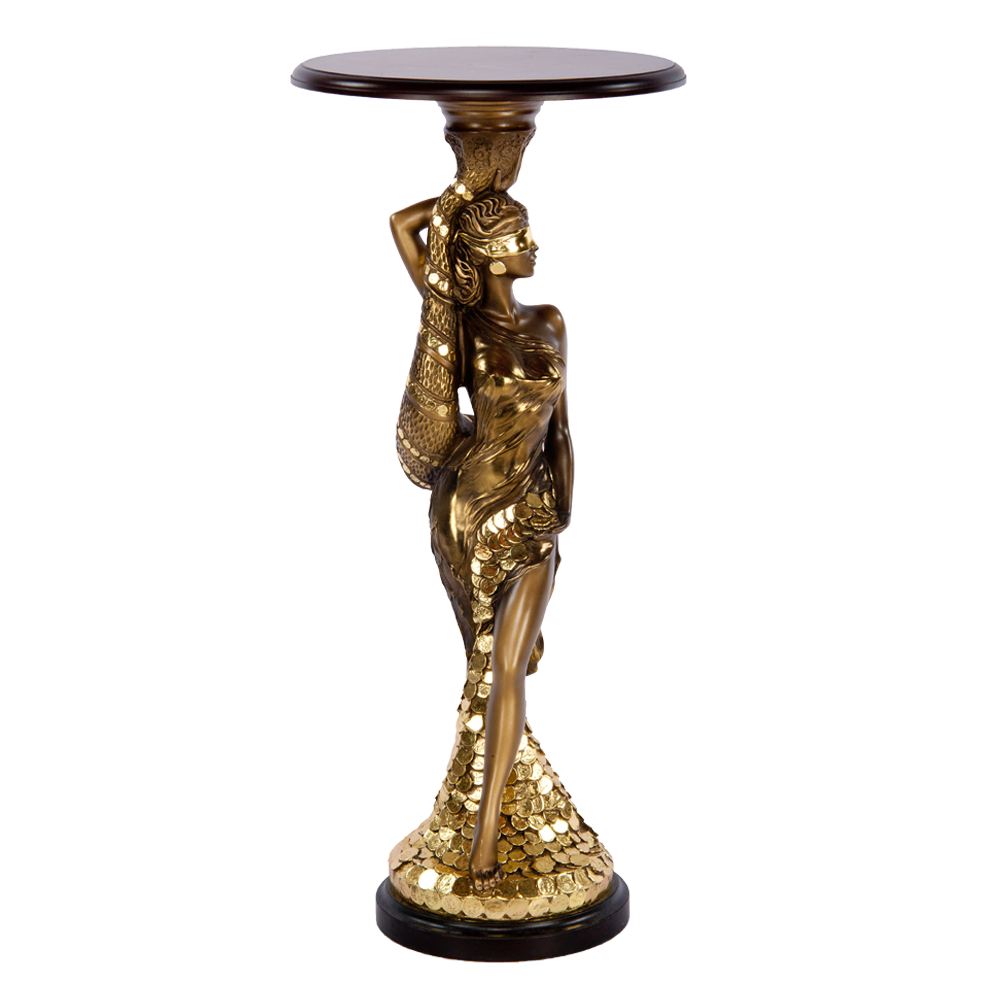 13056,11481 Подставка декоративная Фортуна Бронза BOGACHO 4627138200469, 4627138231814