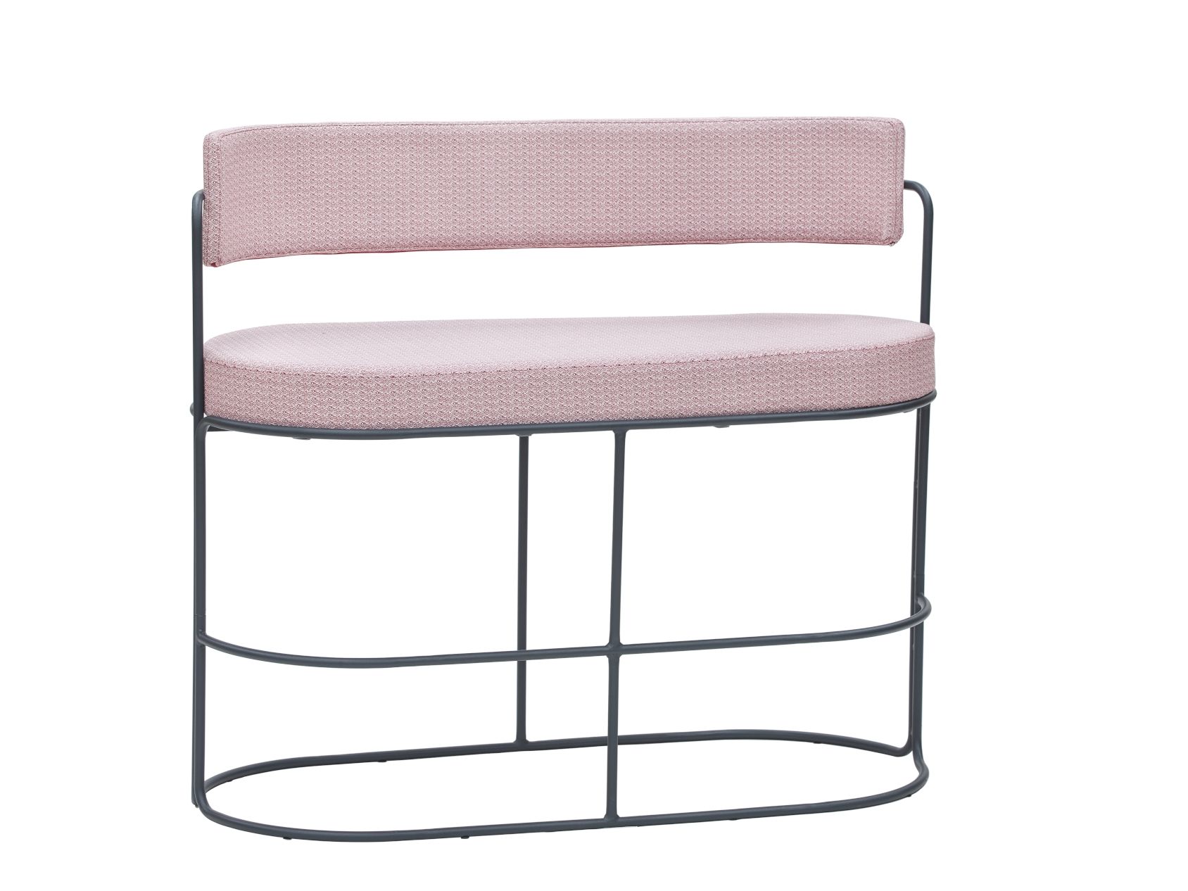 Тканевая садовая скамейка со спинкой iSimar Paradiso ARCH-00147657