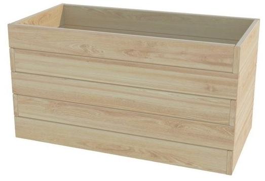 Zuri Design Кашпо прямоугольное низкое в пихту  G-01-fv1 / g-01-fv2  - Вид №1