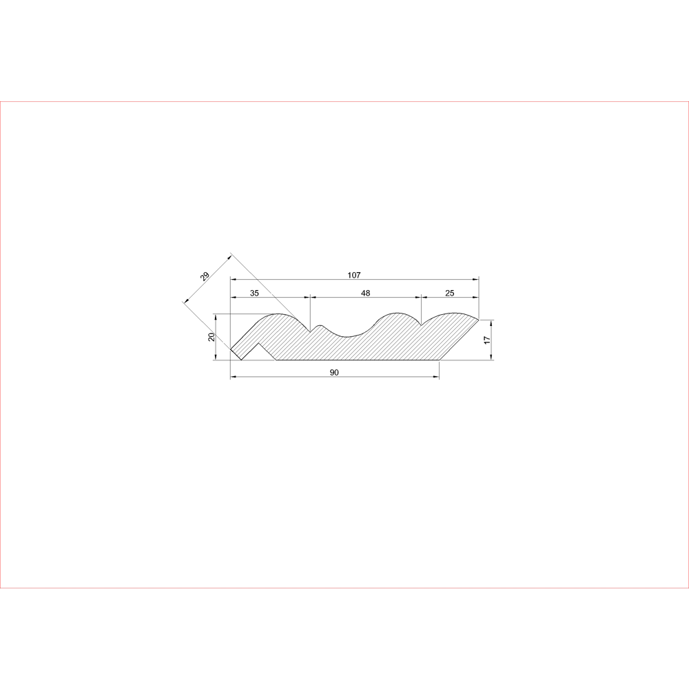Наличник дверной Santreyd МДФ 70x800 мм белый 84761682 STLM-0054810 - Вид №2