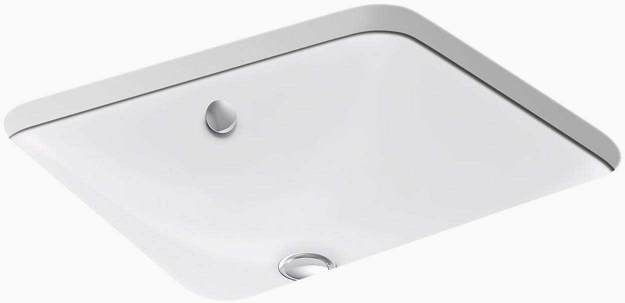KOHLER Iron Plains Встраиваемая / устанавливаемая под столешницу раковина для ванной комнаты K-5400-K4  - Вид №1
