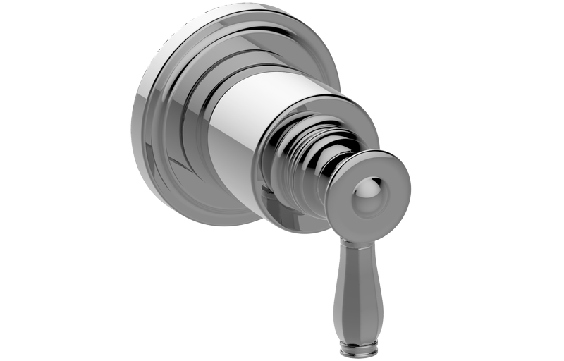 E-8039-LM63E1-T 3/4” concealed diverter with 3 outlets - Trim only GRAFF Topaz