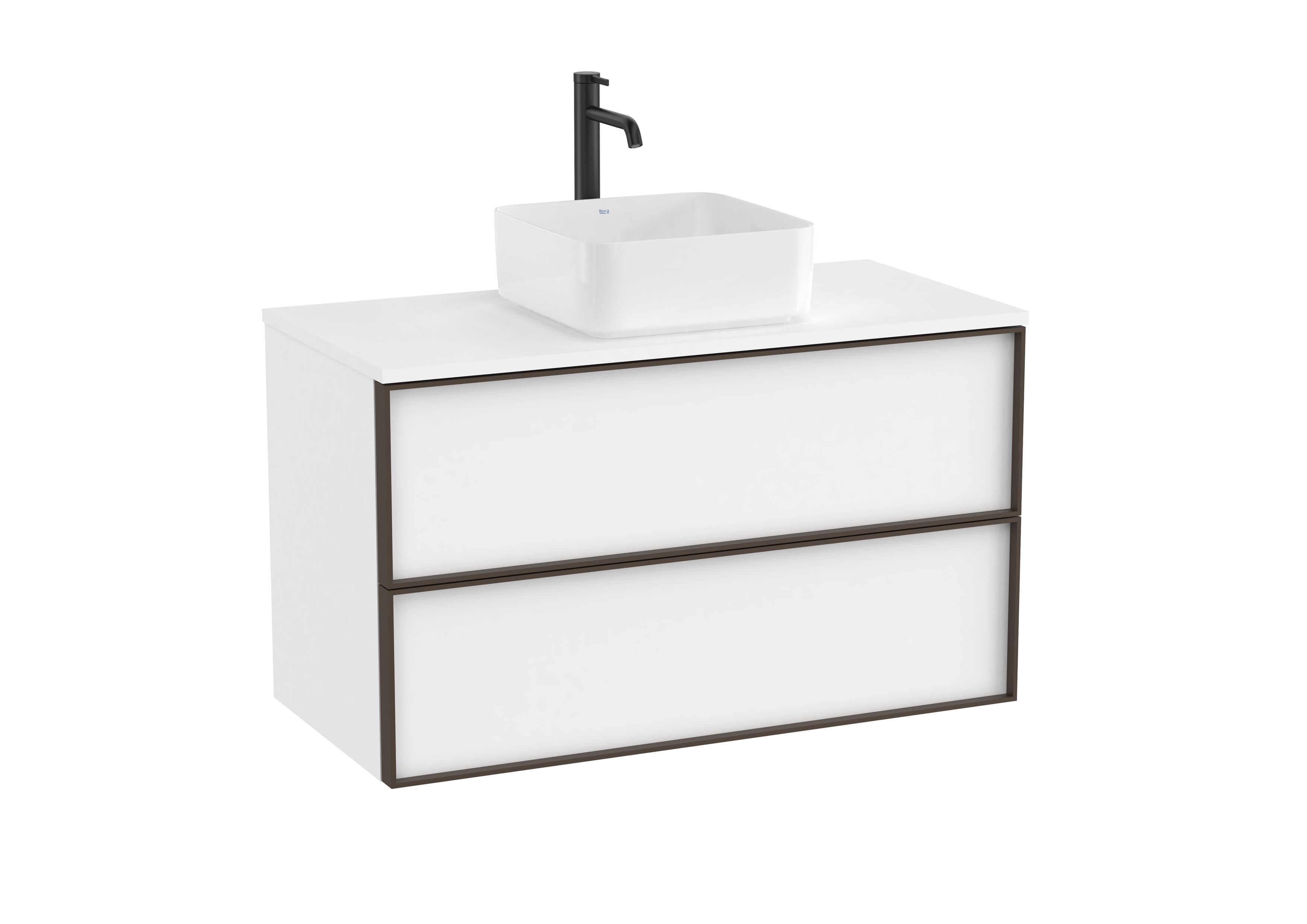 Деревянный шкаф для раковины с выдвижными ящиками Roca Inspira ARCH-00045221 - Вид №16