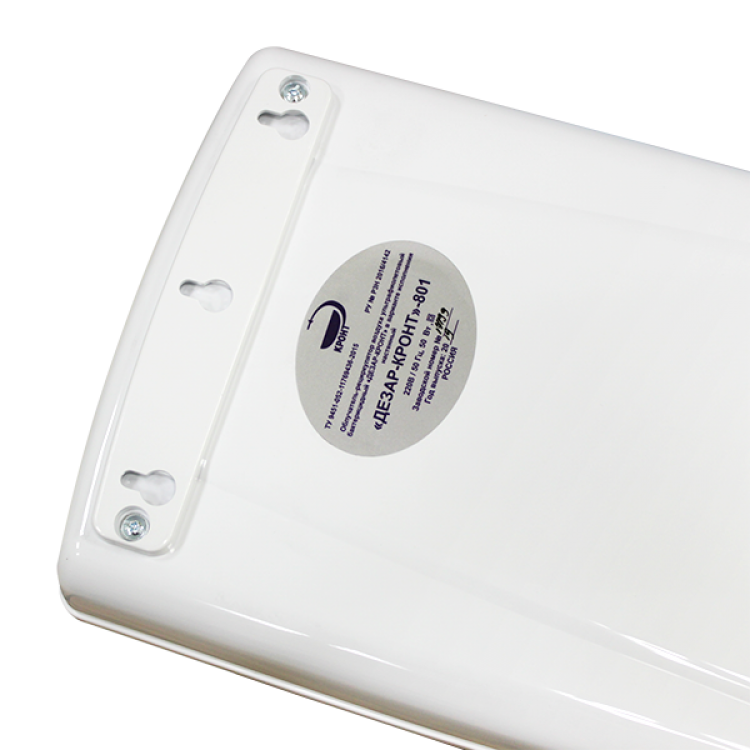 Дезар-802 КРОНТ Рециркулятор бактерицидный для обеззараживания воздуха КРОНТ Дезар-802 Лампы: 2 шт. по 25 Вт - РУ от Росздравнадзора  - Вид №3