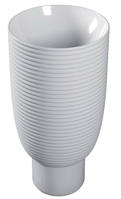 LO08542001 Напольная раковина стоящая круглая Disegno Ceramica Loom