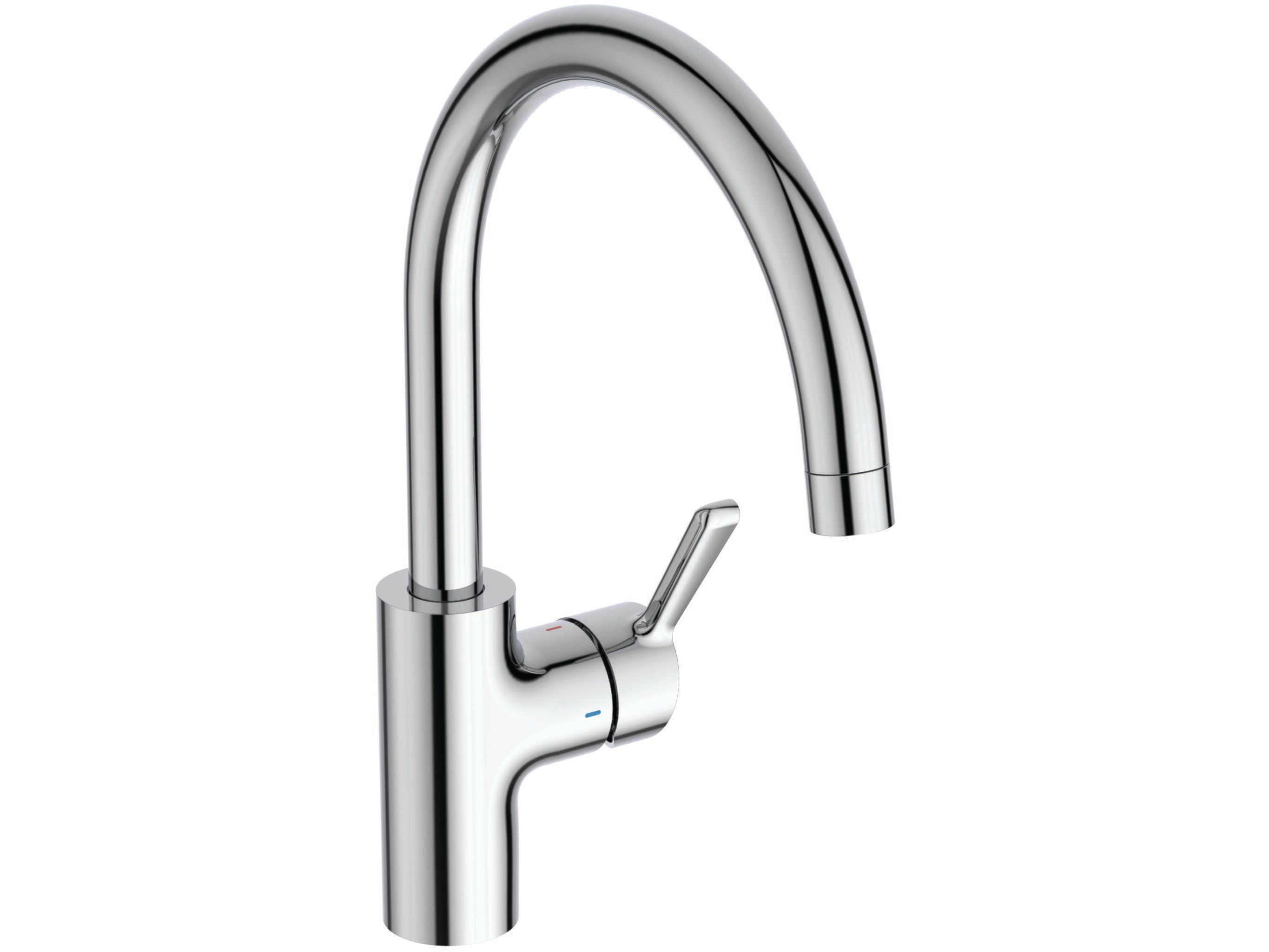 Однорычажный кухонный смеситель с поворотным изливом Ideal Standard Ceralife ARCH-00068831