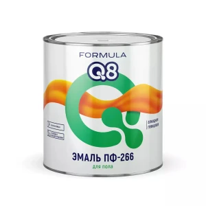 91729611 Эмаль Formula Q8 ПФ-266 глянцевая желто-коричневая 2.7 кг STLM-0854819