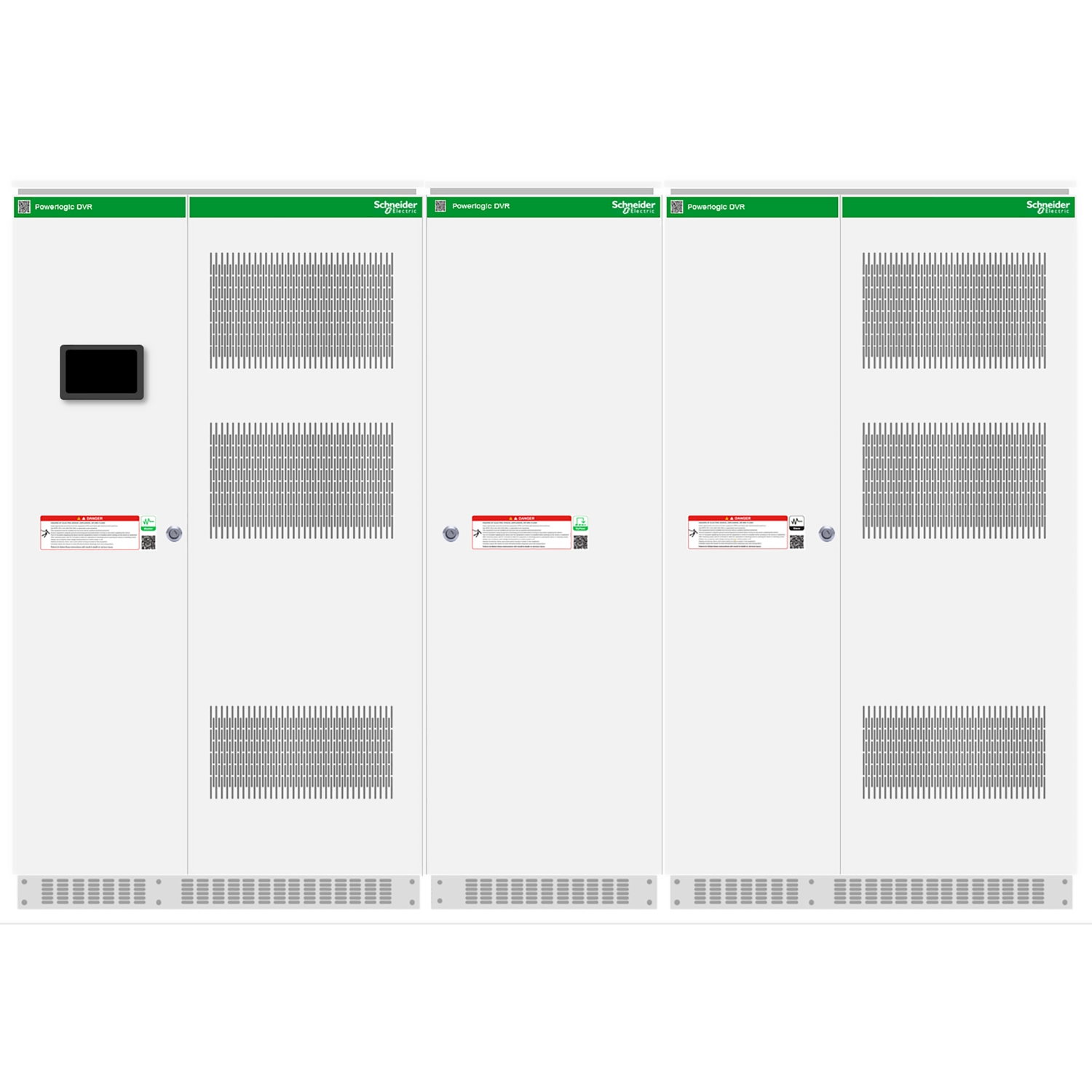 DVR60040208S Динамический компенсатор искажений напряжения, 600 кВА, 208 В, 40 % макс.провал, ведомый модуль Schneider Electric 