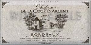 Wine labels 10х20 декор 111.6 деколь