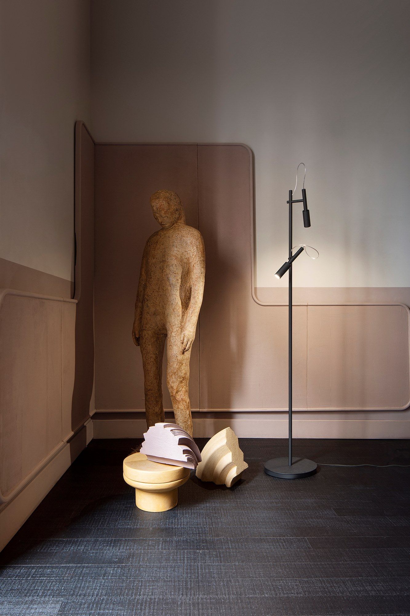 Алюминиевый регулируемый светодиодный торшер Panzeri платье-футляр ARCH-00118936 - Вид №2