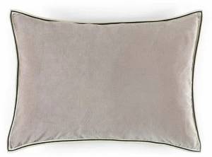 Élitis Однотонная прямоугольная подушка из хлопка