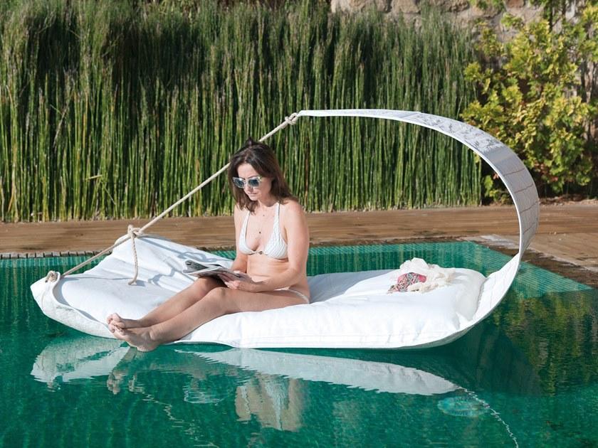 DVELAS Садовая кровать с зонтиком из ткани для парусов sun-id-1377289 - Вид №1