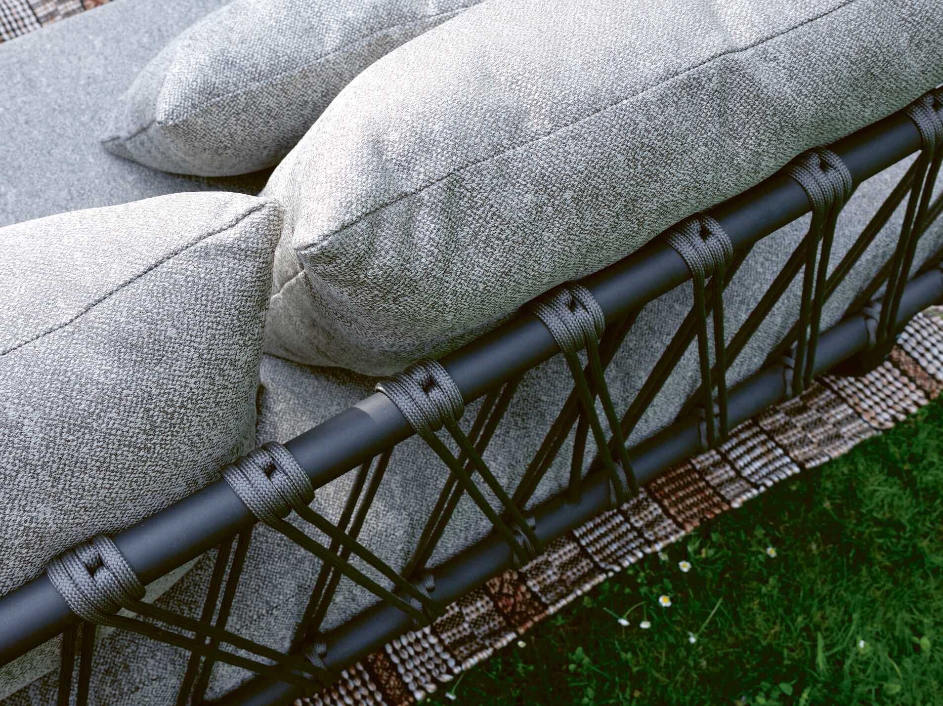 Алюминиевый садовый диван Ligne Roset Valmer ARCH-00134590 - Вид №2