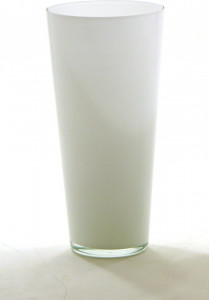 10587567 Paul Nagel Ваза Paul Nagel "Камилл" 25см (белая) Стекло