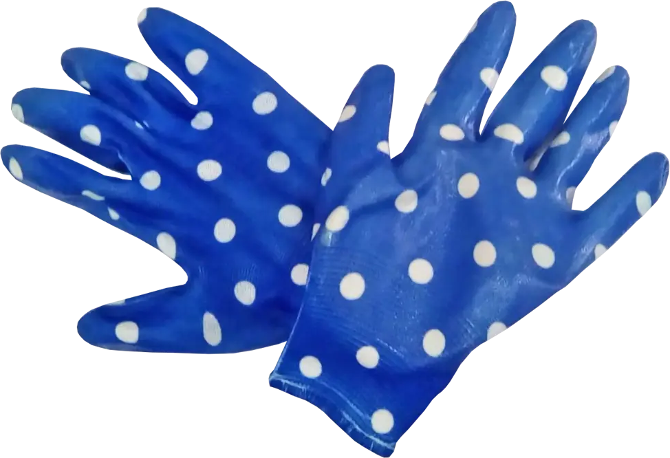 Садовые перчатки GARDEN FLOWERS с нитриловым покрытием для комфортной работы 82842744