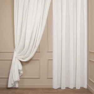Тюль 1 п/м сетка Gauze 300 см 140 г/м² цвет молочный 89462547 STLM-2004754