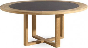 MNST1075 Обеденный стол teak ⌀130см Manutti Siena