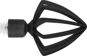 Наконечник для карниза INSPIRE черный матовый 20 см (2 шт) 85186740