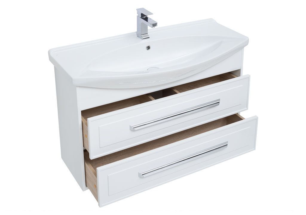 Мебель для ванной Aquanet Остин 105 белый 00213136 - Вид №3