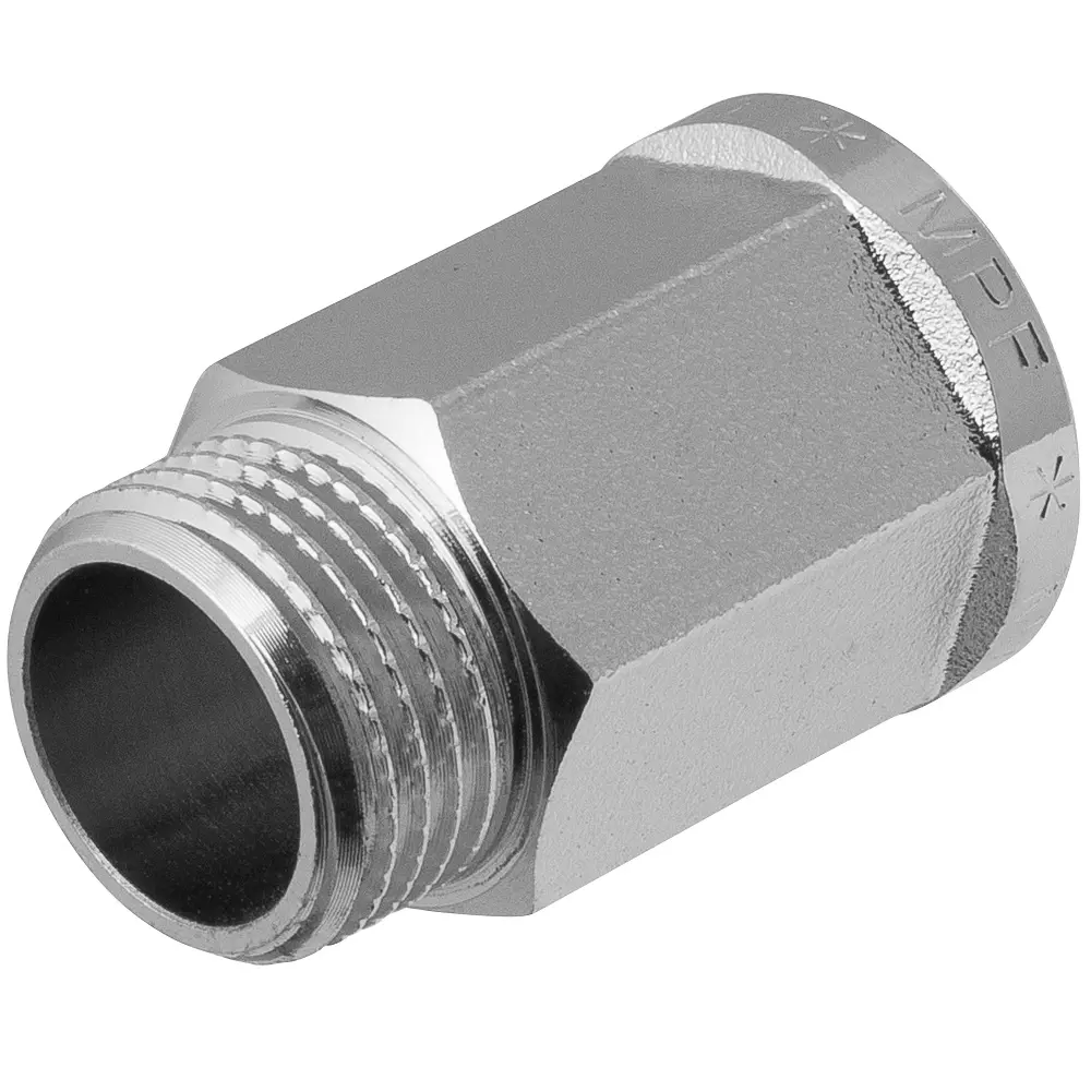Удлинитель трубопроводный MPF 1/2" с никелированным покрытием 89409158 STLM-1565478