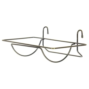 Полка для бумажного полотенца Delinia 30x20x10.5 см сталь цвет бронза