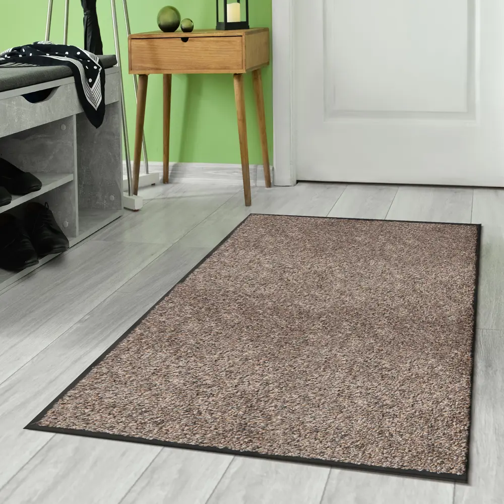 Коврик декоративный полипропилен Twist 60x90 см цвет коричневый 89392596 STLM-2032605 Santreyd  - Вид №5