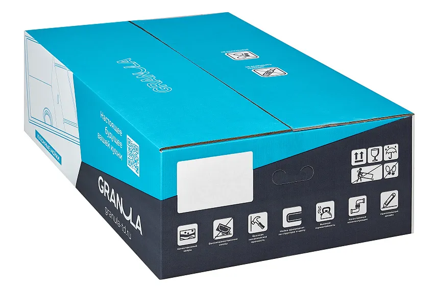 7805, АРКТИК (БЕЛЫЙ), кухонная мойка, кварц GRANULA 7805-ST227 - Вид №2