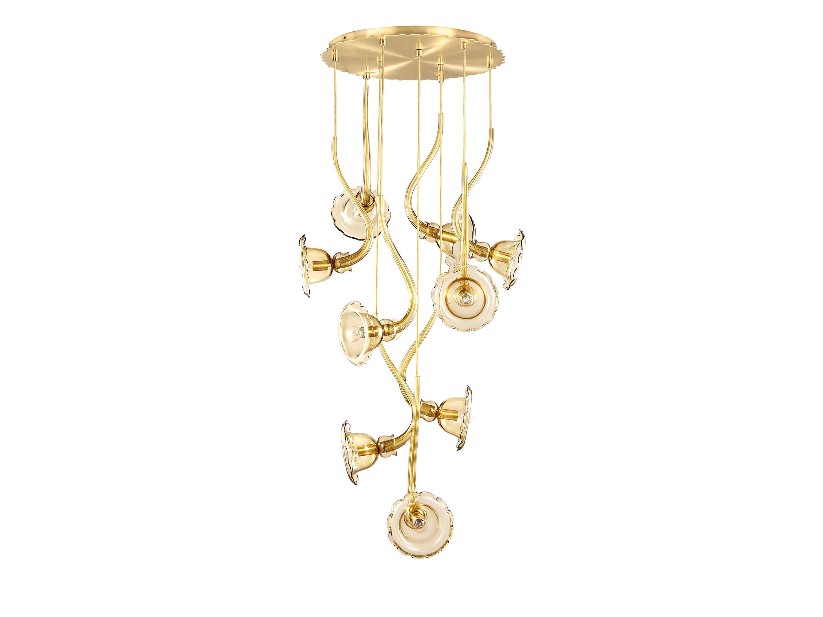 Подвесной светильник из дутого стекла MULTIFORME икебана ARCH-00137814