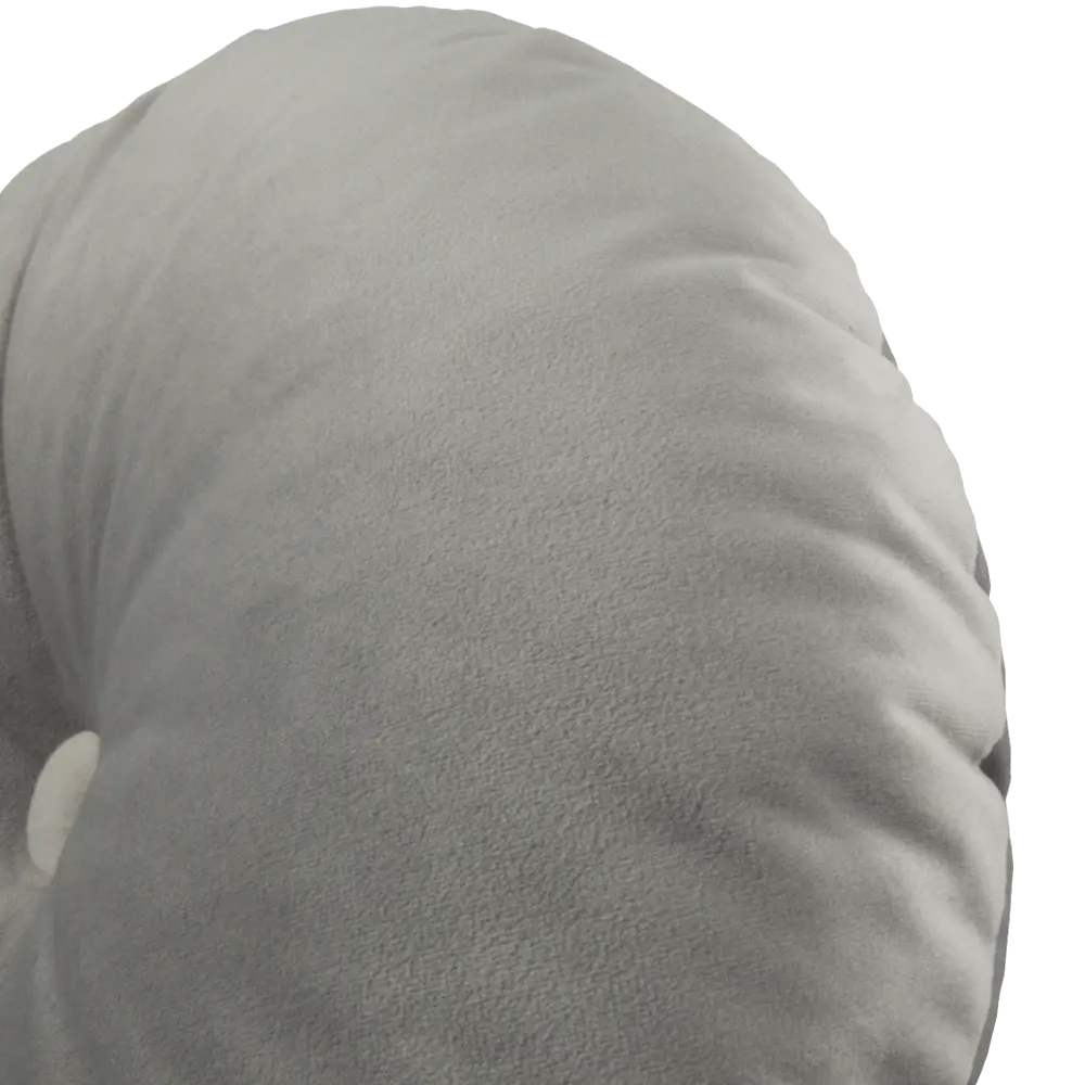 Подушка круглая Ø45 см цвет серый LINEN WAY STLM-2206724 - Вид №2