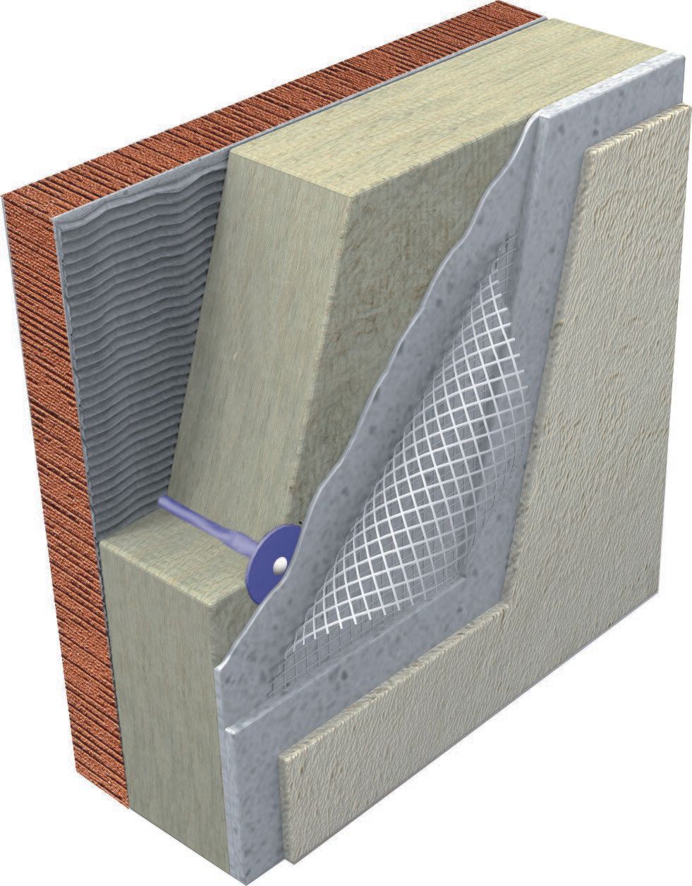 Дюбель для теплового пальто Dakota дюбели SGR ARCH-00077701 - Вид №3