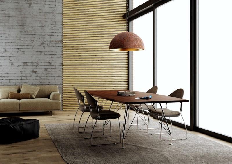 MASCAGNI Прямоугольный стол для совещаний из нержавеющей стали и хрусталя Meeting sun-id-1379327 - Вид №5