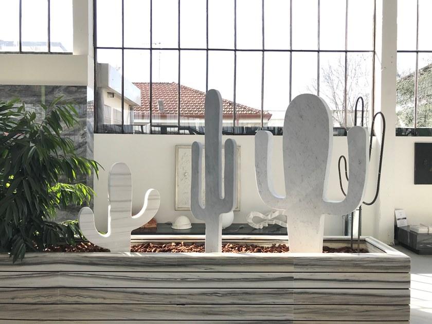 FranchiUmbertoMarmi Низкая прямоугольная кашпо из мрамора  Hd011pao  - Вид №1