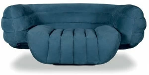 BAXTER Кожаное кресло с подлокотниками Tactile